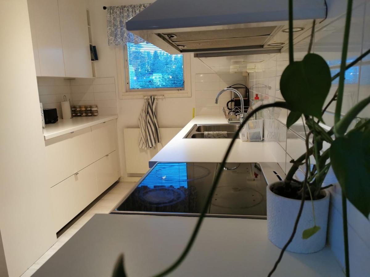 Vila The White And Black House Kalix Exteriér fotografie